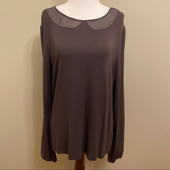 ANTONIO MELANI Tops - Antonio Melani Brown Top